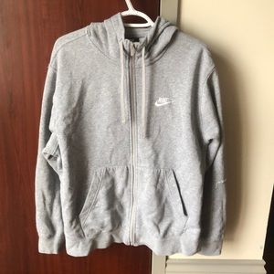 Nike fleece zip up